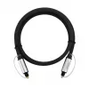 Ugreen AV108 10540 digitaalinen optinen audiokaapeli Toslink/SPDIF 2 m harmaa