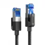 UGREEN Cat8 nailonpunottu Ethernet-kaapeli - 40Gbps modulaarisilla liittimillä - 1 m