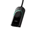 UGREEN CM129 USB-A - 3,5 mm ulkoinen stereoäänisovitin - musta