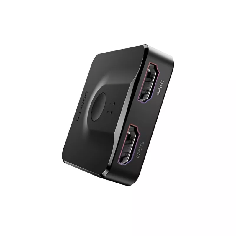 UGREEN CM217-50966 2-in-1 kaksisuuntainen 4K HDMI-kytkin - musta