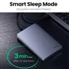 UGREEN CM300 2,5 tuuman USB Type-C kiintolevykotelo - hopea
