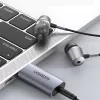 UGREEN CM383-80864 USB-A - 3,5 mm ääniliitäntä ulkoinen äänisovitin - hopea