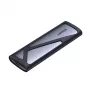 UGREEN CM400-90264 M.2 NVMe/SATA SSD-kotelo 10Gbps USB-C 3.2 Gen 2 työkaluton alumiini hopea