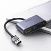 UGREEN CM449 USB-A - HDMI + VGA 1080P näyttösovitin