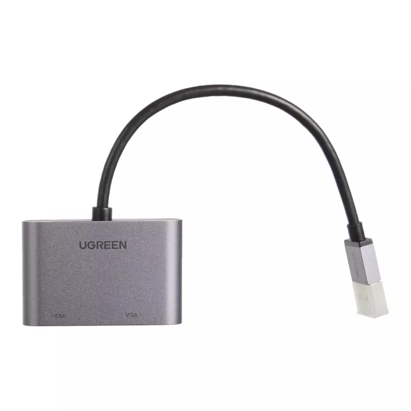UGREEN CM449 USB-A - HDMI + VGA 1080P näyttösovitin