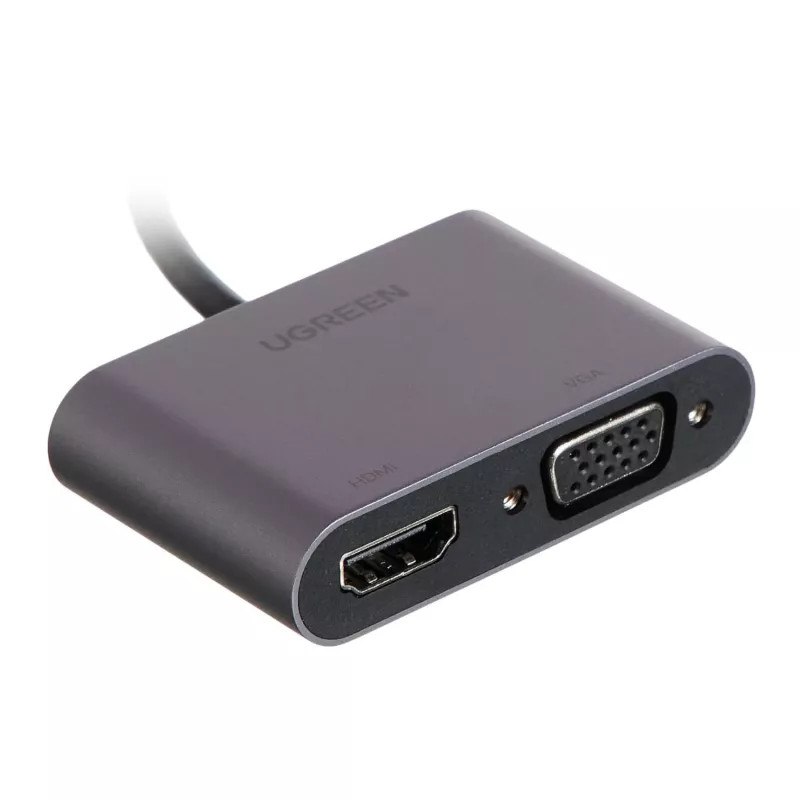 UGREEN CM449 USB-A - HDMI + VGA 1080P näyttösovitin