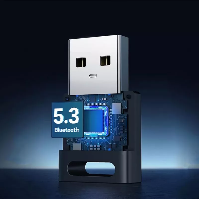 UGREEN CM591 USB-A Bluetooth 5.3 -adapteri - musta