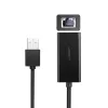 UGREEN CR110 USB 2.0 - RJ45 Ethernet-sovitin - musta