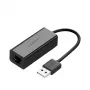 UGREEN CR110 USB 2.0 - RJ45 Ethernet-sovitin - musta
