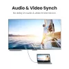 UGREEN HD101 HDMI 2.0 -kaapeli 4K 60Hz 2m musta-keltainen