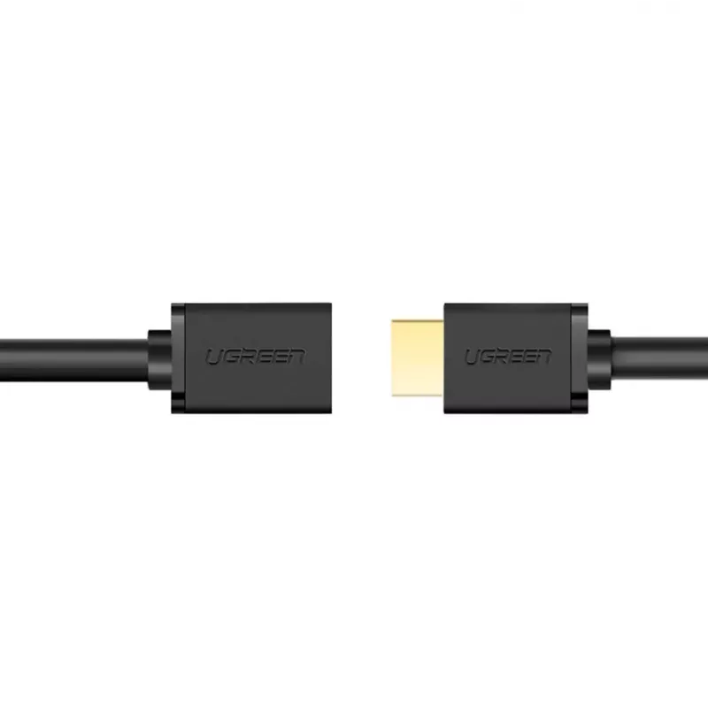 UGREEN HD107 10141 HDMI-jatkokaapeli 1m - musta