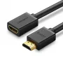 UGREEN HD107 10141 HDMI-jatkokaapeli 1m - musta