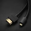 UGREEN HD127 Micro-HDMI–HDMI-kaapeli 4K 3D 1,5 m musta