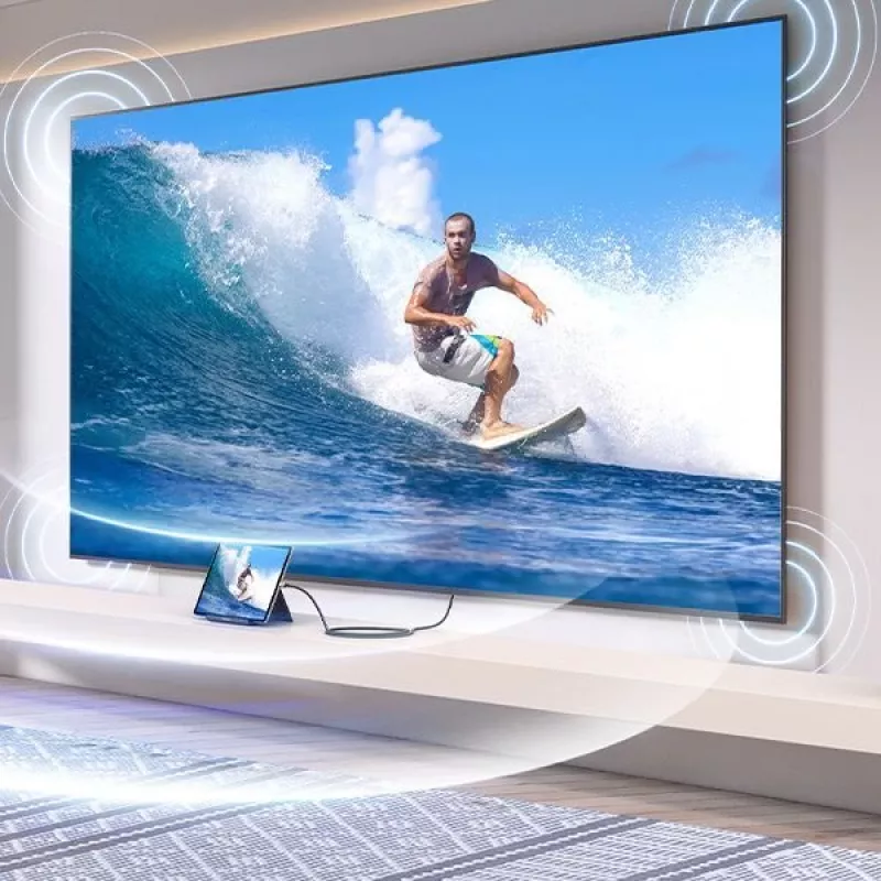 UGREEN HD164 Micro HDMI - HDMI 2.1 -kaapeli 8K 2 m harmaa