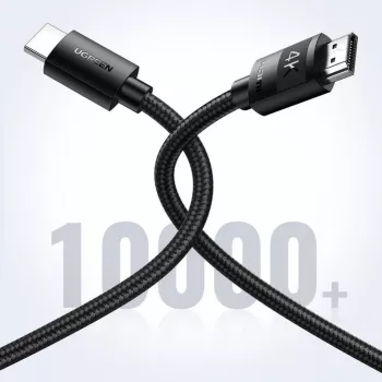 UGREEN HDMI 2.0 kaapeli 4K 2m musta (HD119 40101)