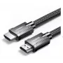 UGREEN HDMI 2.1 -kaapeli 8K 60 Hz 48 Gbps 3 m harmaa HD135