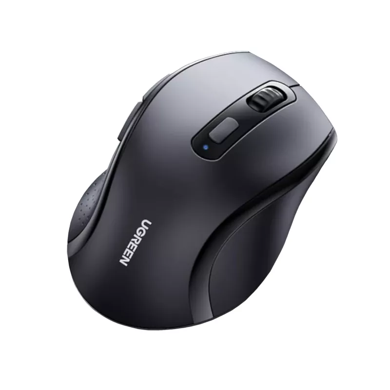 UGREEN M511 ergonominen 2,4-GHz-langaton hiiri - musta