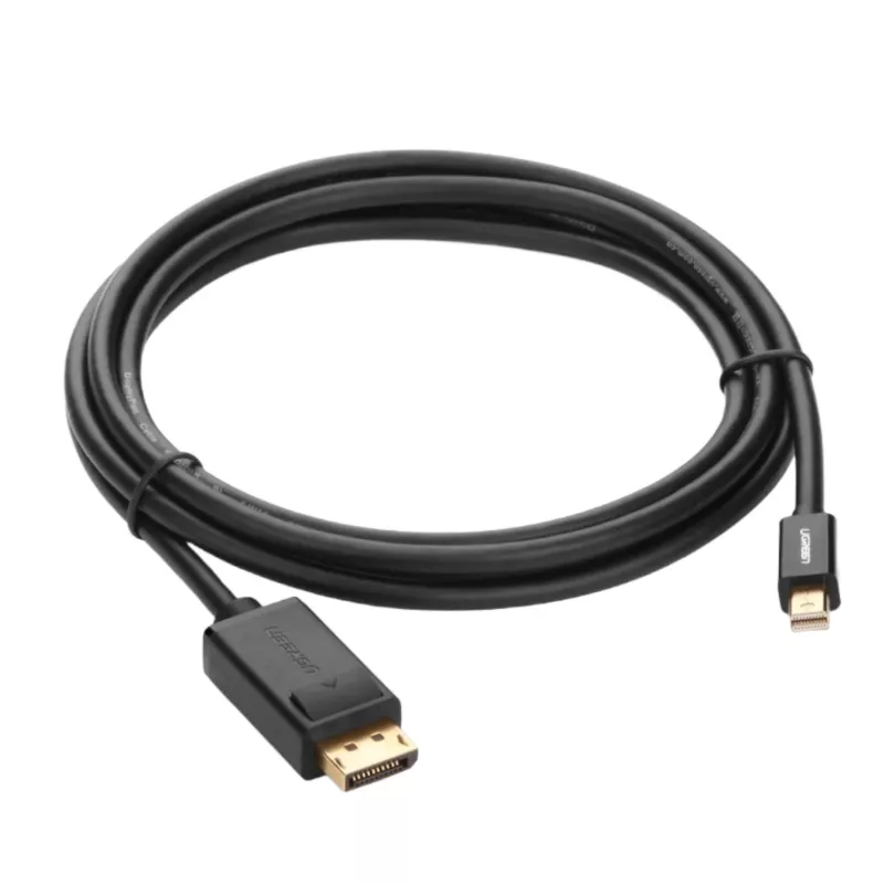 UGREEN Mini DisplayPort - DisplayPort -kaapeli 1,5 m, musta