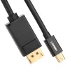 UGREEN Mini DisplayPort - DisplayPort -kaapeli 1,5 m, musta