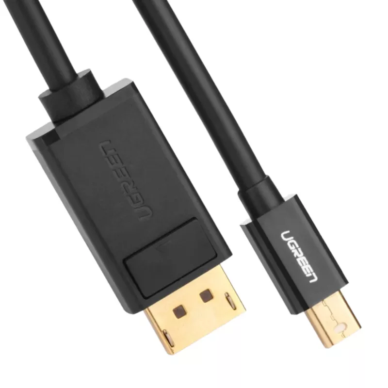 UGREEN Mini DisplayPort - DisplayPort -kaapeli 1,5 m, musta