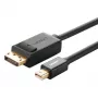 UGREEN Mini DisplayPort - DisplayPort -kaapeli 1,5 m, musta