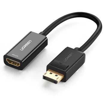UGREEN MM137 DisplayPort-HDMI-adapteri 4K/1080p musta