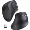 UGREEN monitilainen pystyhiiri Bluetooth ja 2.4G langaton – musta