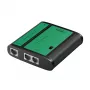 UGREEN verkko- ja puhelinkaapelitesteri RJ45 RJ11 läpäisytesteri Cat5 Cat5e Cat6 Cat6a Cat7 Ethernet- ja puhelinkaapeleille LED-merkkivaloilla, irrotettava kaukoyksikkö, 9V paristokäyttöinen, NW167