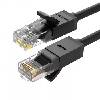 UGREEN NW102-20166 Cat6 UTP Ethernet-kaapeli 20m - musta