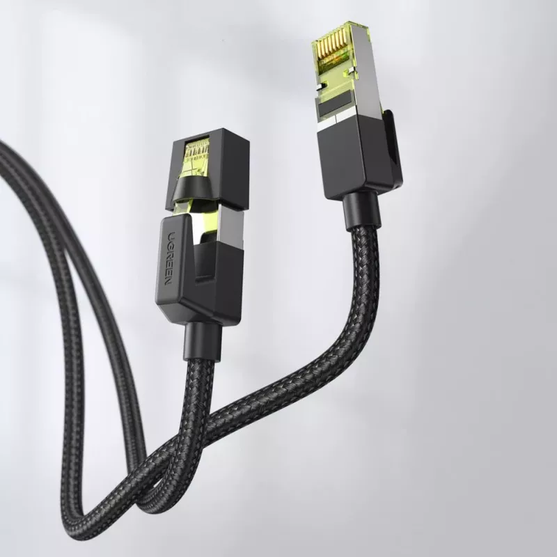 UGREEN NW150 Cat 7 Ethernet-verkkokaapeli 3 m - musta