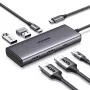 UGREEN Revodok Pro 206 USB-C 6-in-1 -keskitin (15852)
