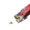 UGREEN RJ45 CAT6 Ethernet 0,5m LAN-verkkokaapeli - punainen (1Gbps, 250MHz)