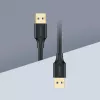 UGREEN US128 USB 3.0 A-uros - A-uros -kaapeli 2m musta