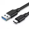 UGREEN US184 USB-A - USB-C 3.0 -kaapeli 1,5 m musta