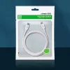 UGREEN US264 USB-C - USB-C-kaapeli 1m valkoinen 100W PD QC AFC