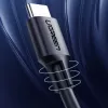 UGREEN US286 USB-C - USB-C-kaapeli 1 m musta - PD QC 3A 480Mbps