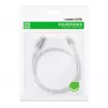 UGREEN US288 USB-A–USB-C-kaapeli QC 3.0 3A 1m valkoinen