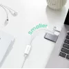 UGREEN US288 USB-A–USB-C-kaapeli QC 3.0 3A 1m valkoinen