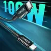 UGREEN US300 USB-C - USB-C -kaapeli 480Mbps 5A 1m musta