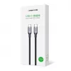 UGREEN US316 USB-C - USB-C -kaapeli 100W 5A 480Mbps 1 m musta