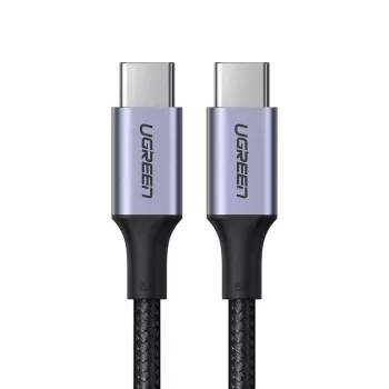UGREEN US316 USB-C - USB-C -kaapeli 100W 5A 480Mbps 1 m musta