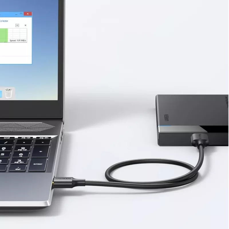 UGREEN USB 3.0 A - Micro B SuperSpeed -kaapeli 0,5 m musta