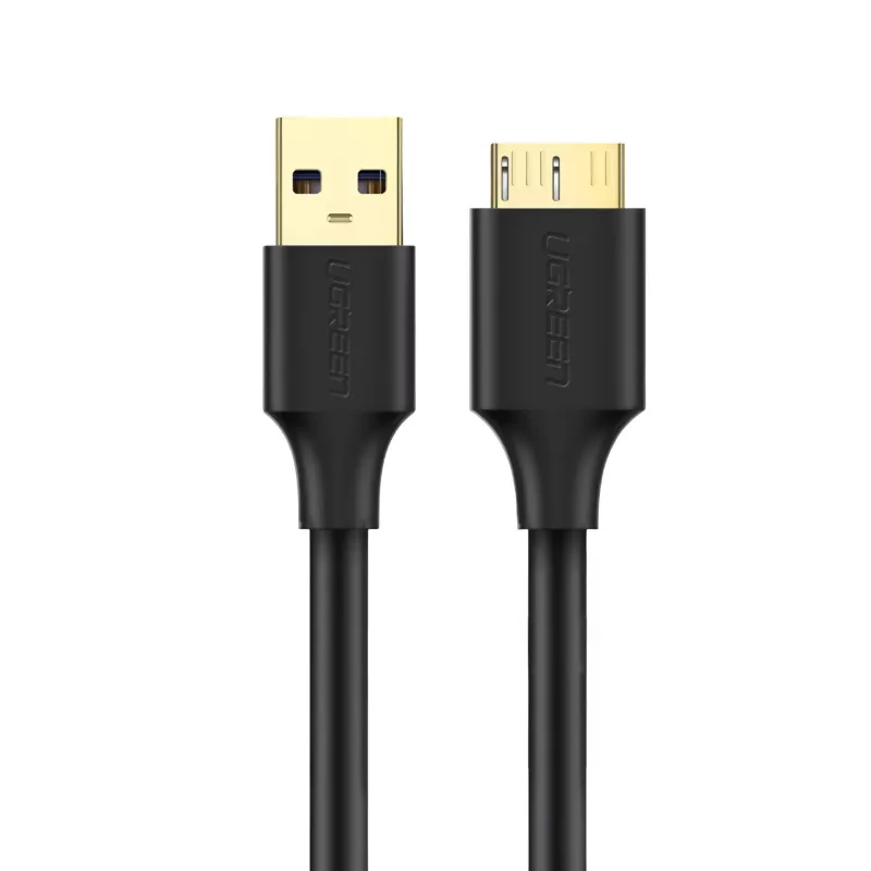 UGREEN USB 3.0 A - Micro B SuperSpeed -kaapeli 0,5 m musta