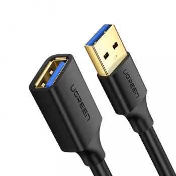 UGREEN USB 3.0 jatkokaapeli 3 m musta uros naaras SuperSpeed 5 Gbps
