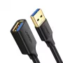 UGREEN USB 3.0 jatkokaapeli 3 m musta uros naaras SuperSpeed 5 Gbps
