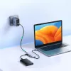 UGREEN USB 3.0 -keskitin 4 porttia 1 m kaapelilla - musta (CM219)