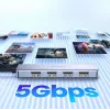 UGREEN USB 3.0 -keskitin 4 porttia 1 m kaapelilla - musta (CM219)