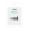 UGREEN USB 3.0 uros - Type-C 3.1 naaras -adapteri, tiedonsiirto ja lataus, Space Gray