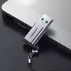UGREEN USB 3.0 uros - Type-C 3.1 naaras -adapteri, tiedonsiirto ja lataus, Space Gray
