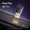 UGREEN USB Bluetooth 5.4 sovitin - CM748 musta